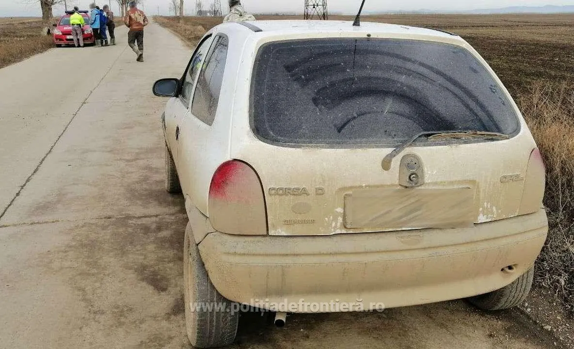 Brăilean fără permis de conducere depistat în trafic de polițiștii de frontieră