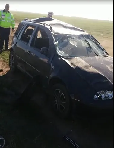 Accident cu cinci vehicule implicate între Valea Cânepii și Albina