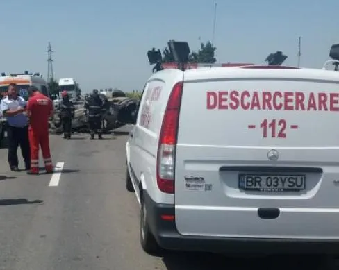 Accident mortal pe șoseaua Brăila - Focșani, aproape de intrarea în municipiul Brăila