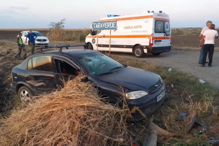 Accident pe DN2 B între localitățile brăilene Urleasca și Silistraru