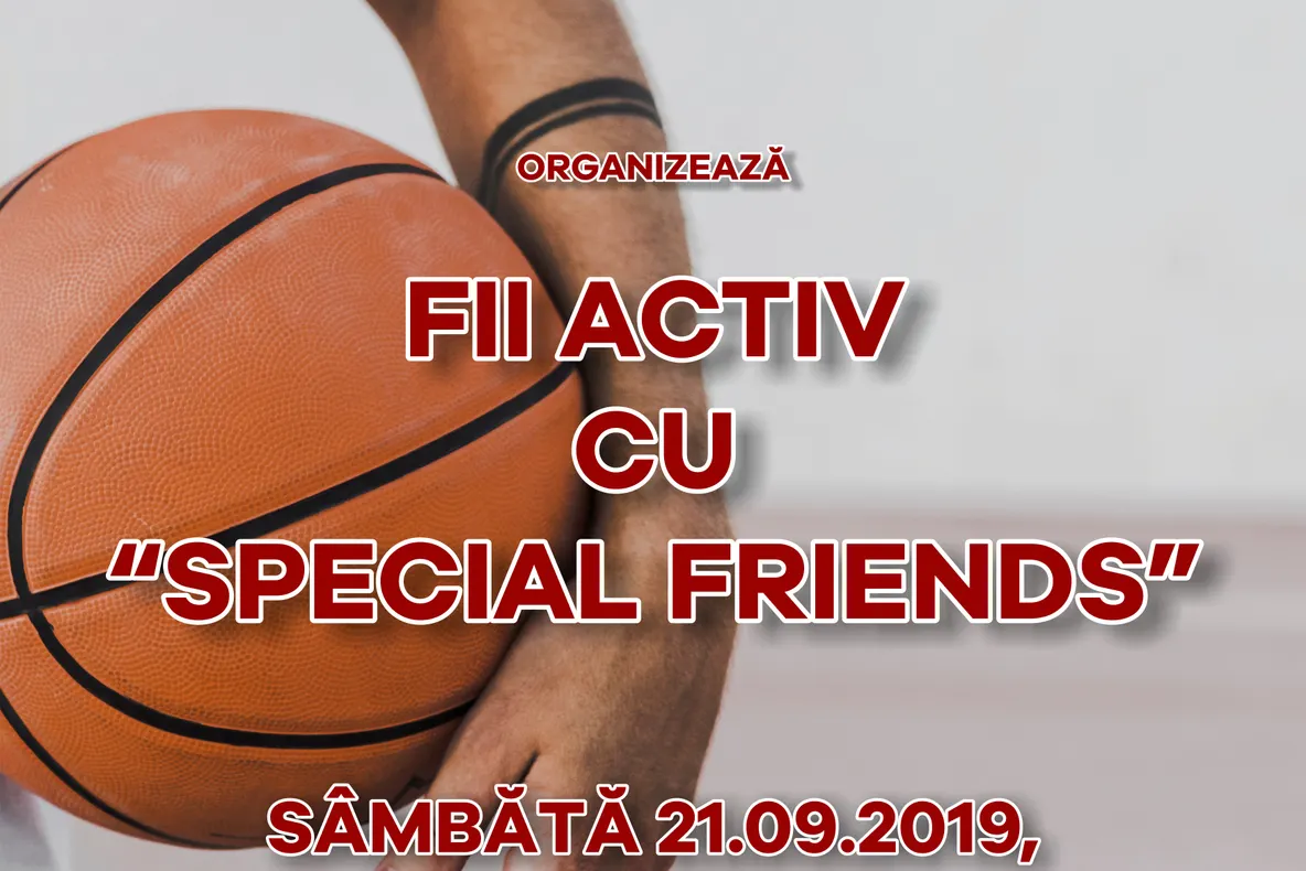 Fii activ cu Special Friends
