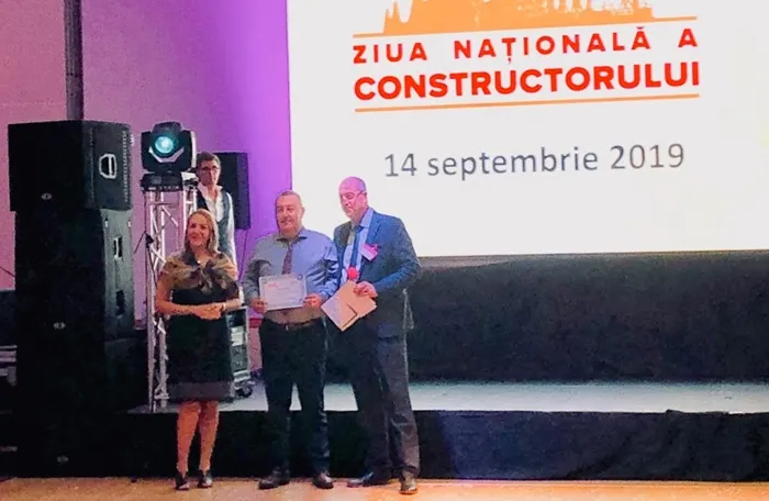 Cezar Caramihai, inginerul care a proiectat stația din Vădeni, premiat la Zilei Naționale a Constructorului – 2019