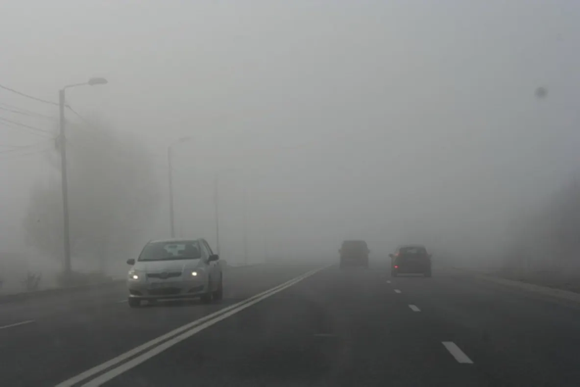 Atenție la circulația pe timp de ceață