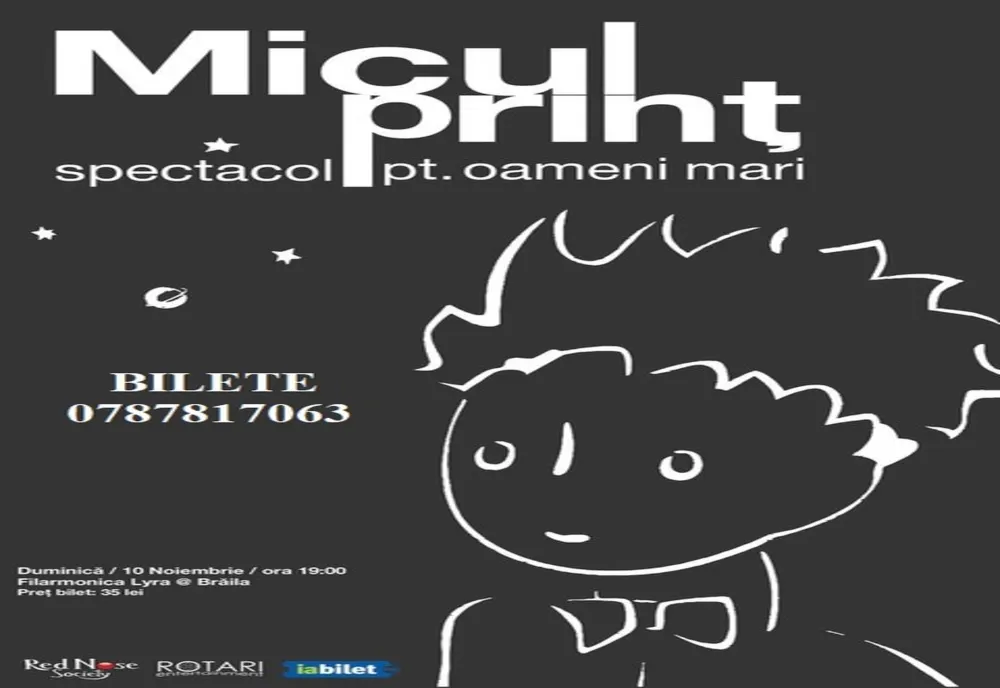Spectacolul ”Micul Prinț” pe scena Palatului Lyra