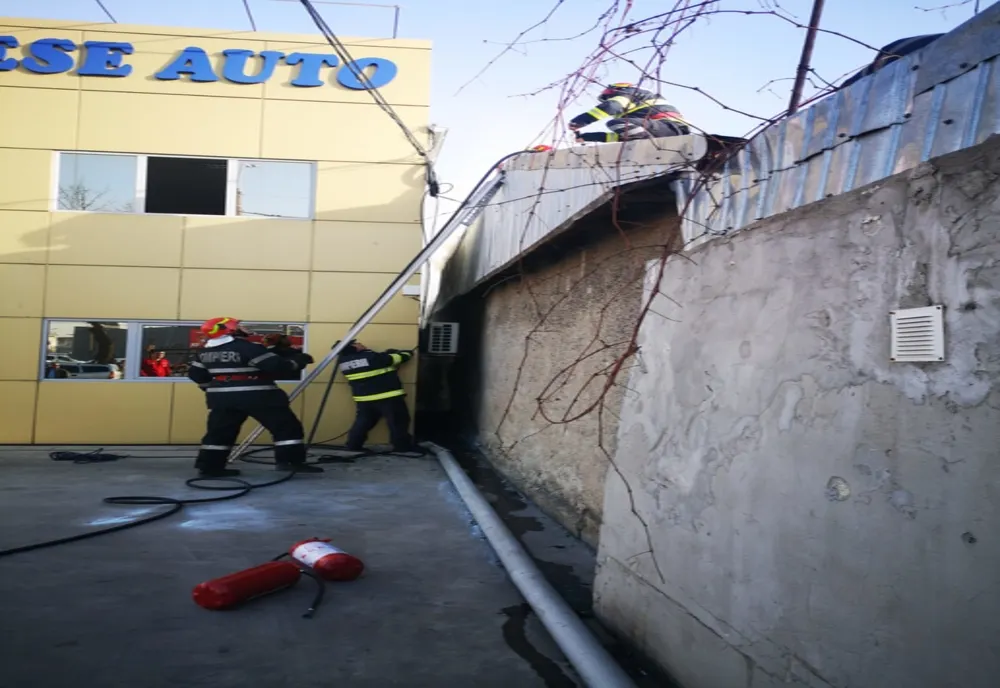 Val de incendii la care au intervenit pompierii brăileni în cursul zilei de ieri
