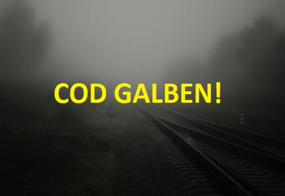 Cod galben de ceață la Brăila