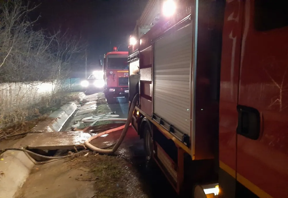 Un bătrân de 79 de ani decedat în urma unui incendiu la locuința sa