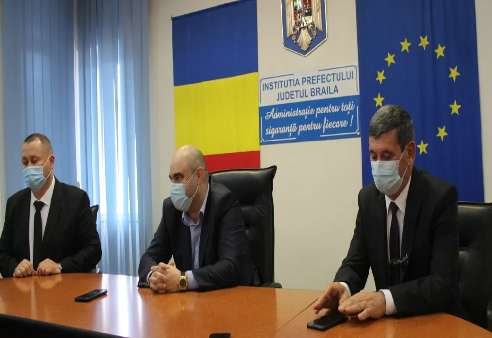 Noul prefect și cei doi subprefecți au fost instalați oficial în funcție
