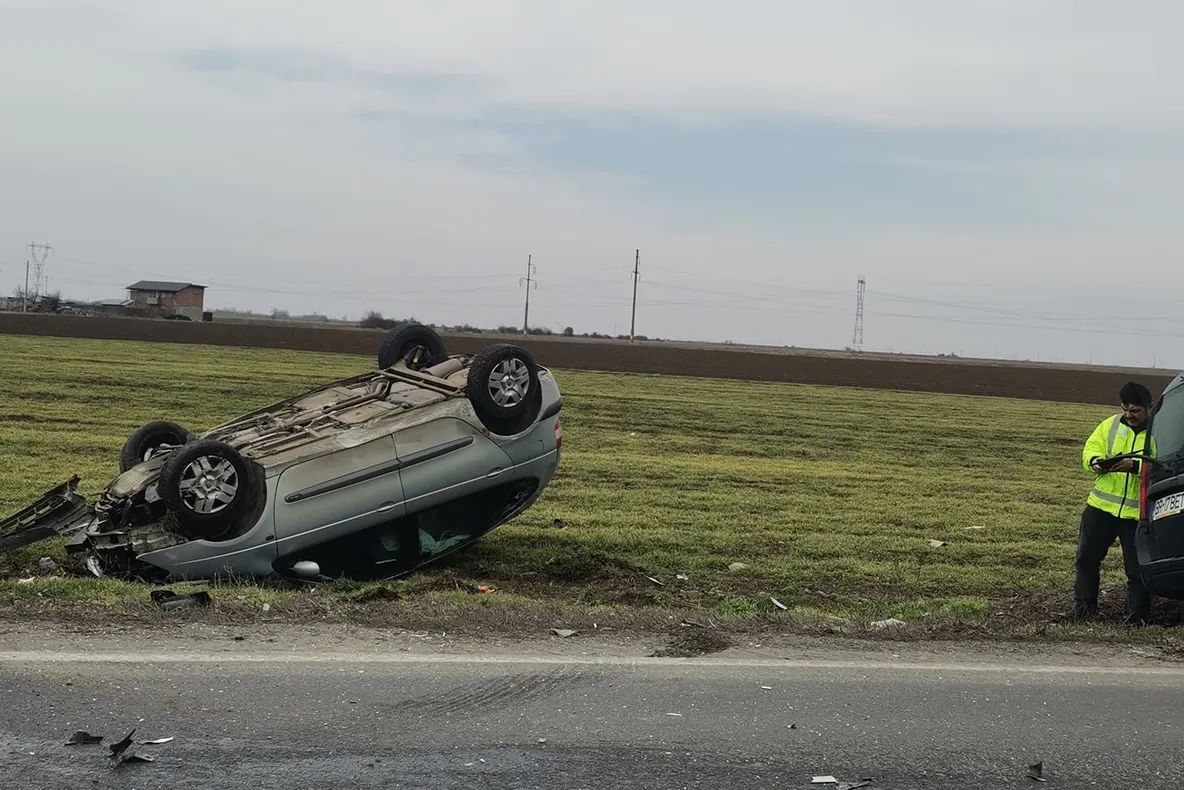 Accident pe șoseaua de centură a Brăilei