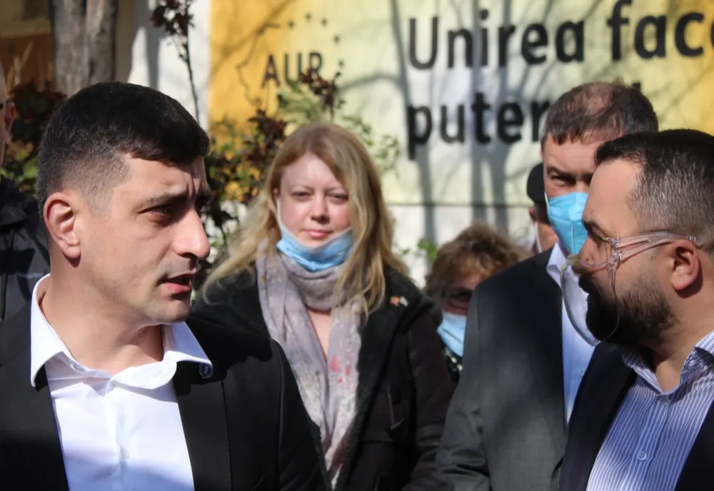 Video: George Simion prezent la inaugurarea sediului AUR de la Brăila