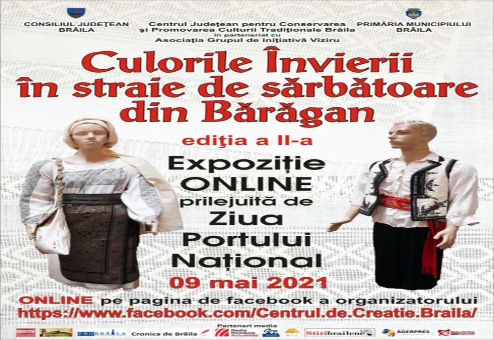 Vernisajul expoziției Culorile Învierii în straie de sărbătoare din Bărăgan