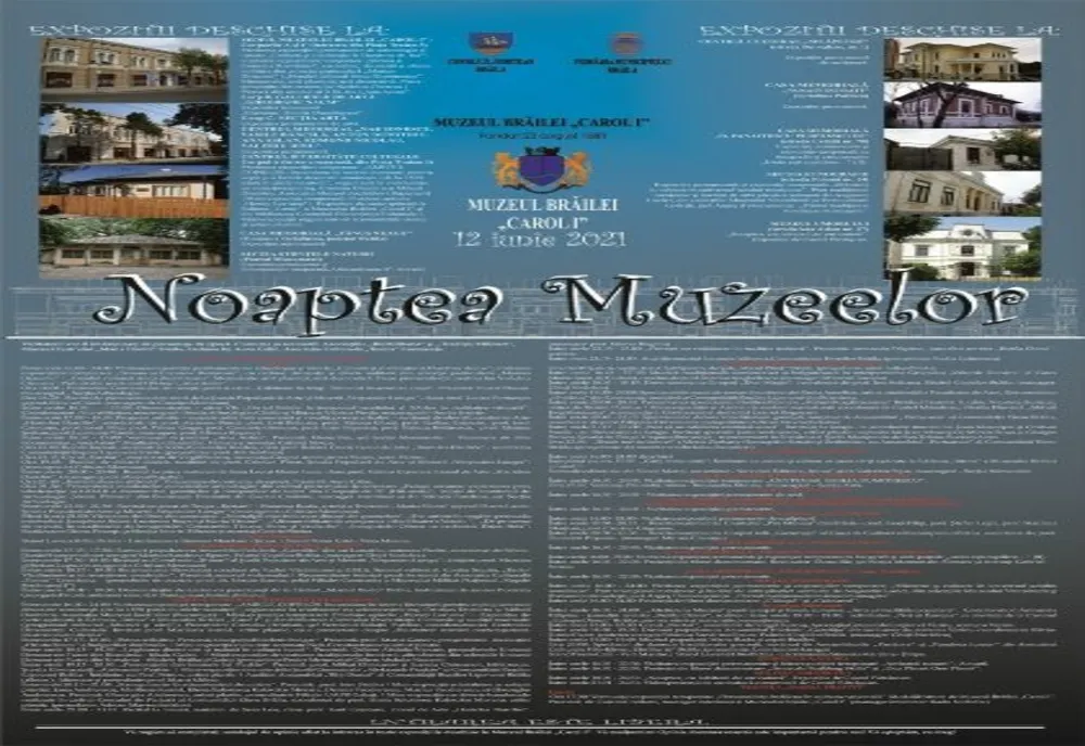A XVII-a ediție a celebrului eveniment cultural Noaptea Muzeelor 2021