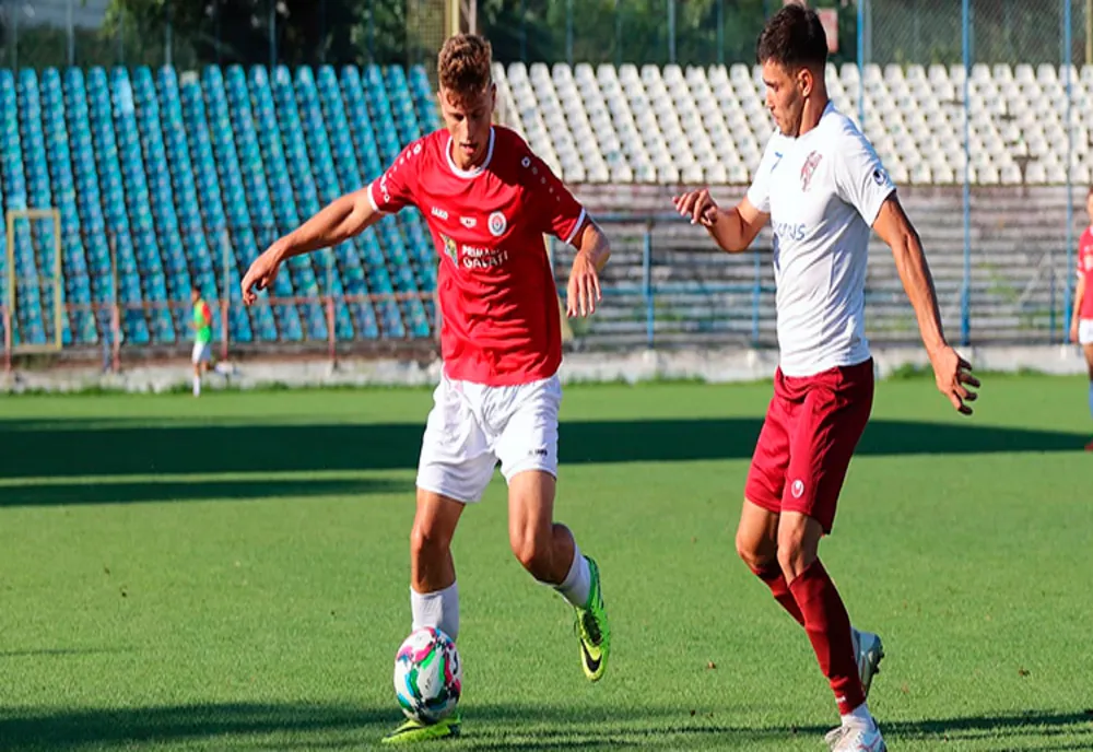 Oțelul Galați a câștigat cu 3-1 amicalul jucat cu Viitorul Ianca