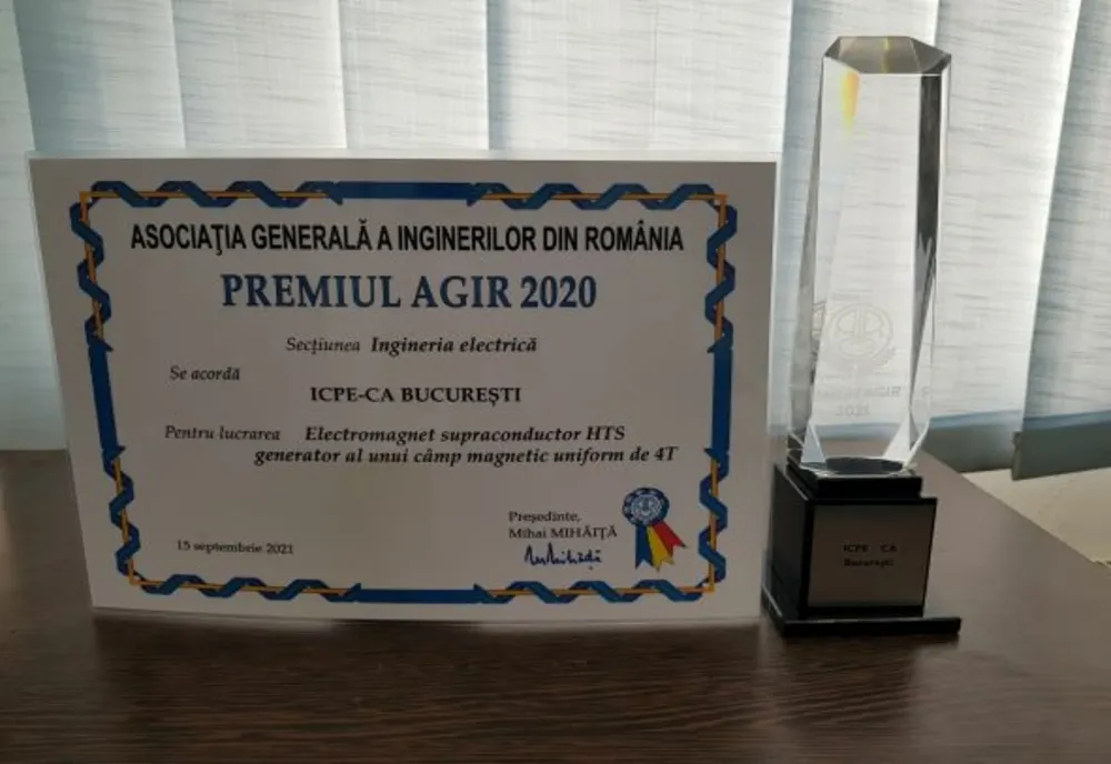 Premiile pentru lucrari inginerești deosebite ale anului 2020