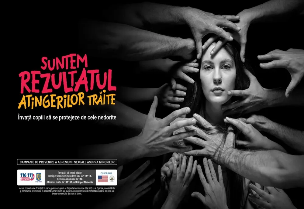 “ATINGERI NEDORITE” - campanie naţională de prevenire a agresiunii sexuale asupra minorilor 