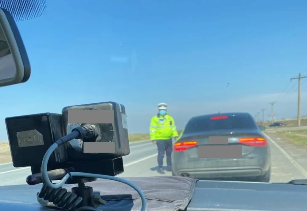 Polițiștii brăileni au aplicat ieri 108 sancțiuni pentru depășirea vitezei legale de deplasare a vehiculelor