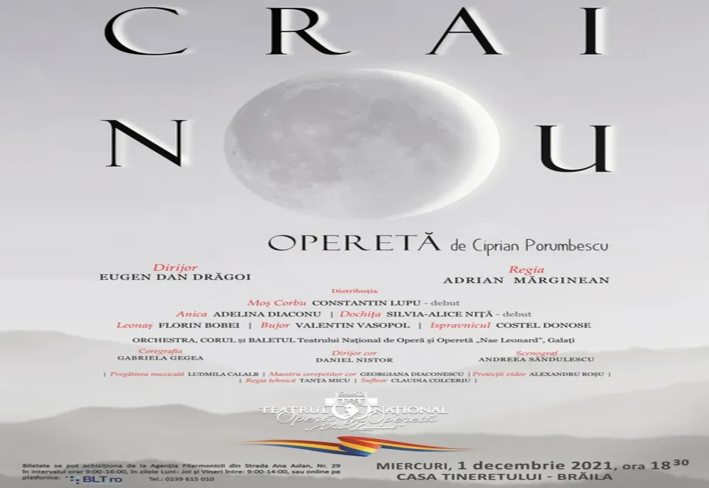 Premieră artistică de Ziua Națională a României, pe scena Casei Tineretului Brăila