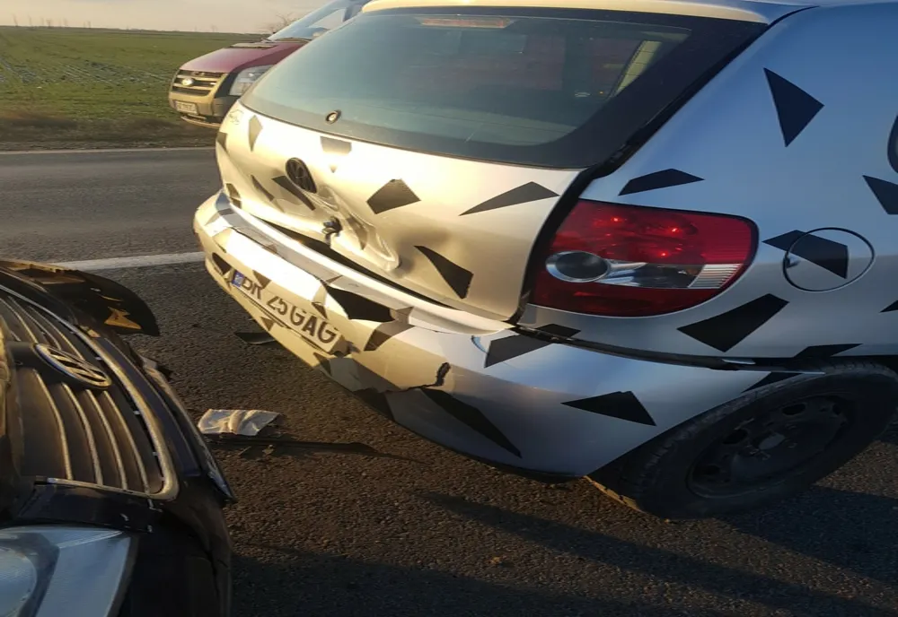 Accident cu 4 autoturisme implicate pe Șoseaua de Centură a Brăilei