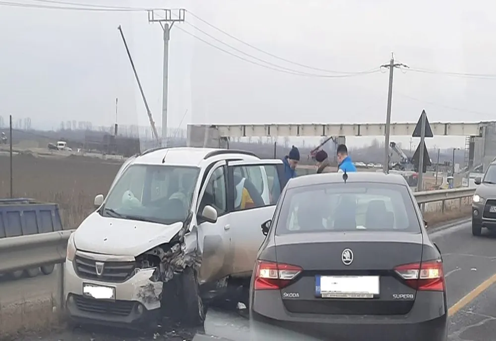 Accidente pe șoseaua dig Brăila-Galați