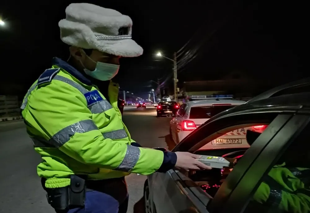 Un tânăr din Însurăței, depistat băut la volan la miez de noapte