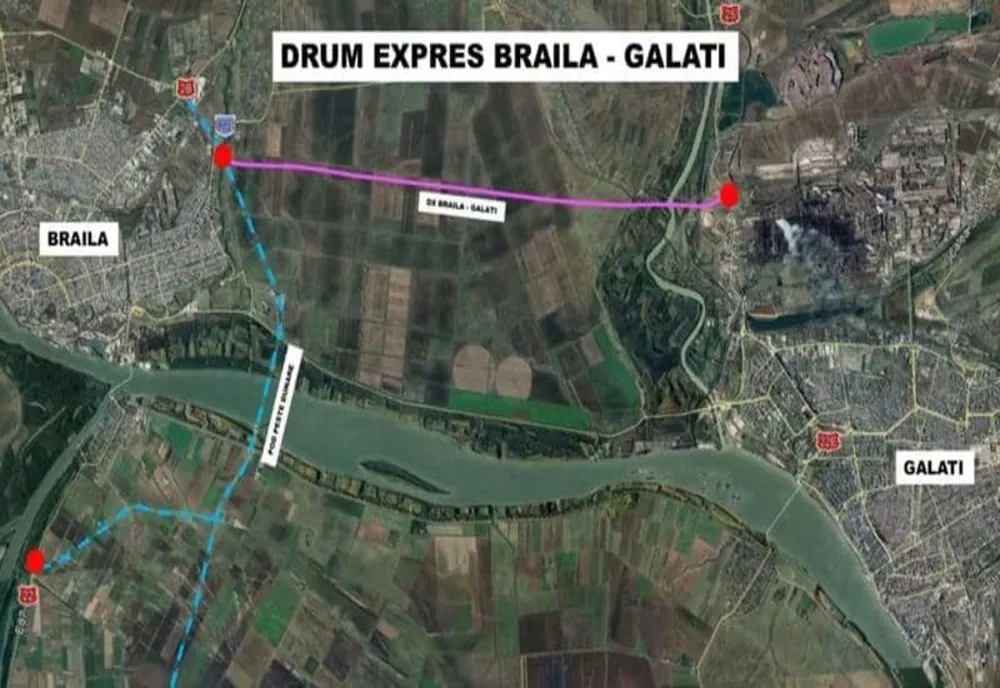 250 de imobile expropriate pentru continuarea lucrărilor la Drumul Expres Brăila - Galaţi 