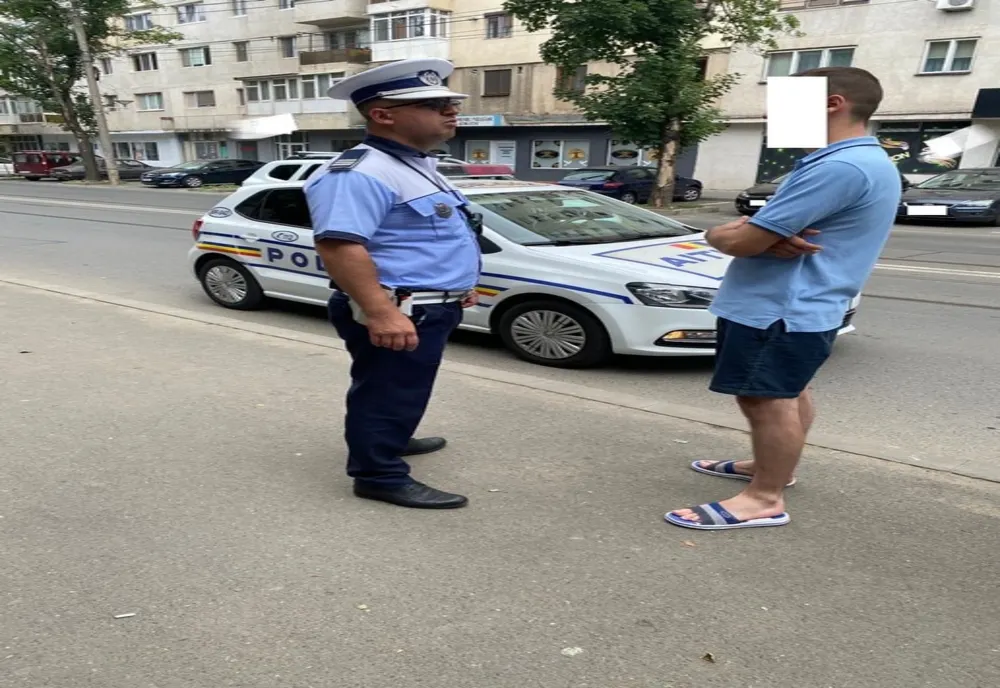 Acțiune a polițiștilor brăileni pentru creșterea gradului de disciplină rutieră