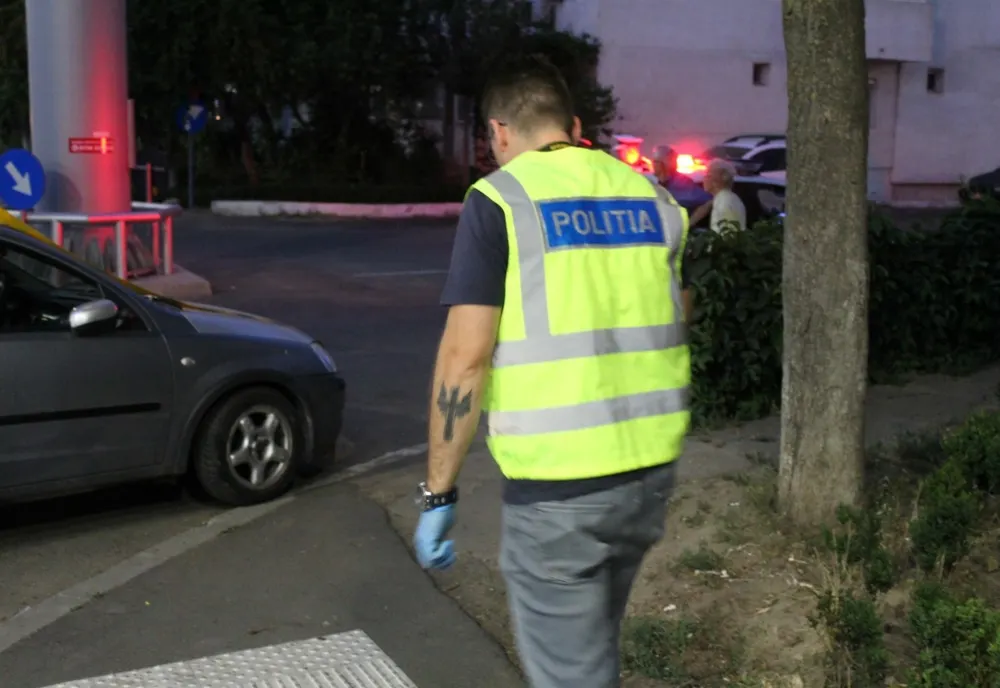 Pieton accidentat pe marcajul pietonal 