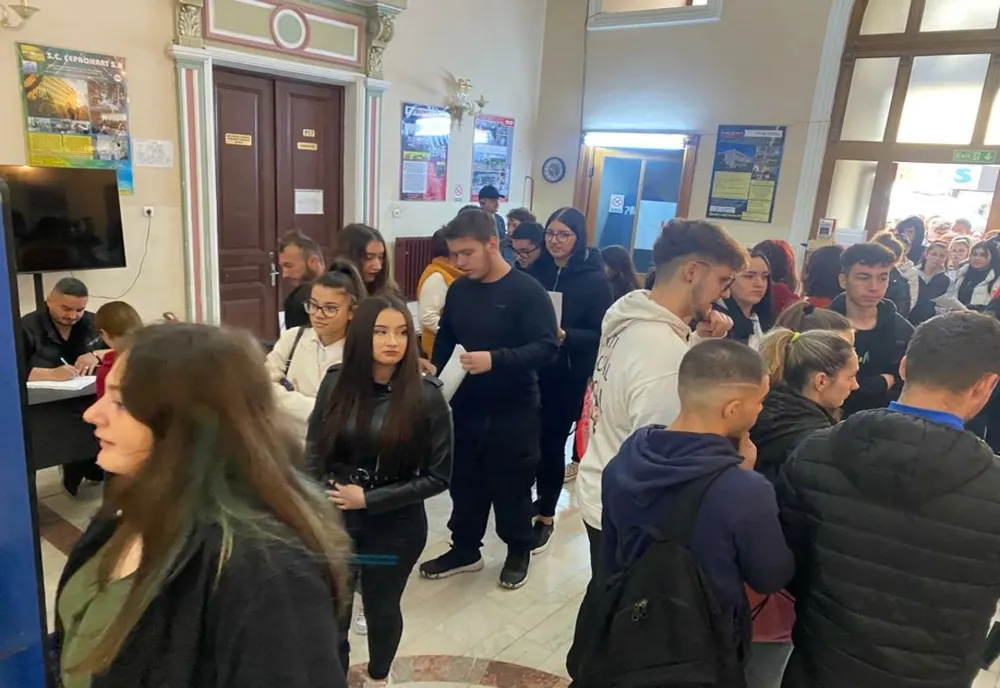 Bursa Locurilor de Muncă pentru Absolvenți, eveniment organizat de AJOFM Brăila, la Facultatea de Inginerie din Brăila. 