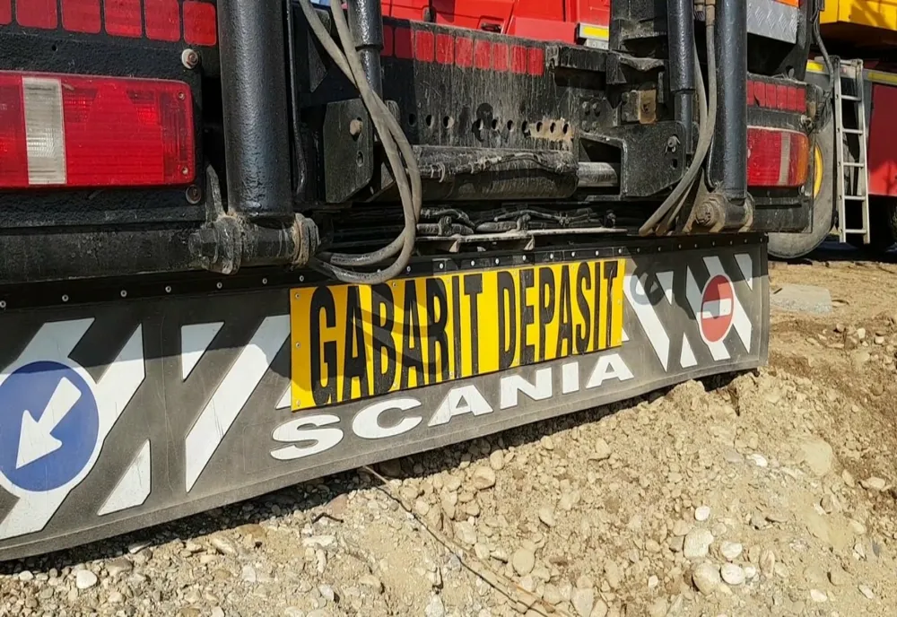 Transport agabaritic pe ruta Brăila - Miercurea Ciuc
