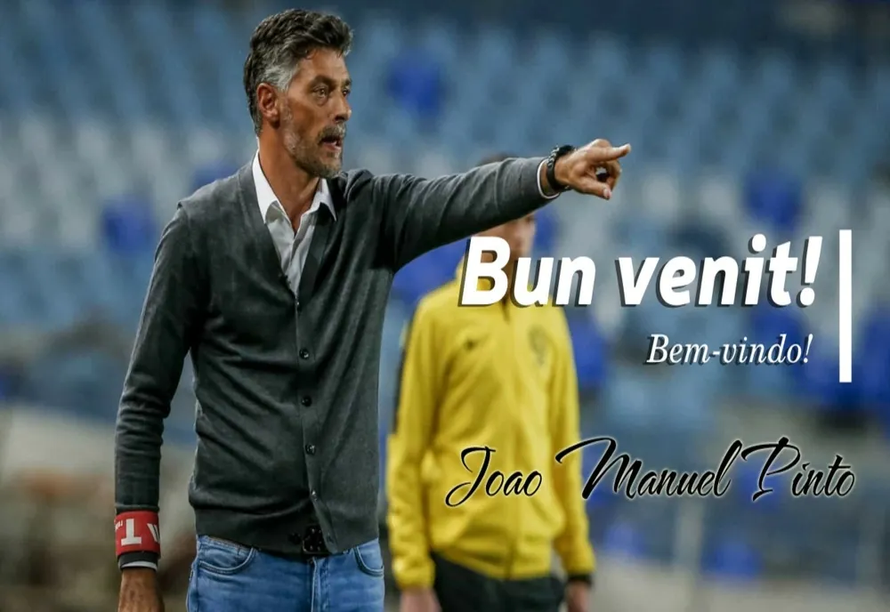 João Manuel Pinto este noul antrenor principal al Daciei Unirea Brăila
