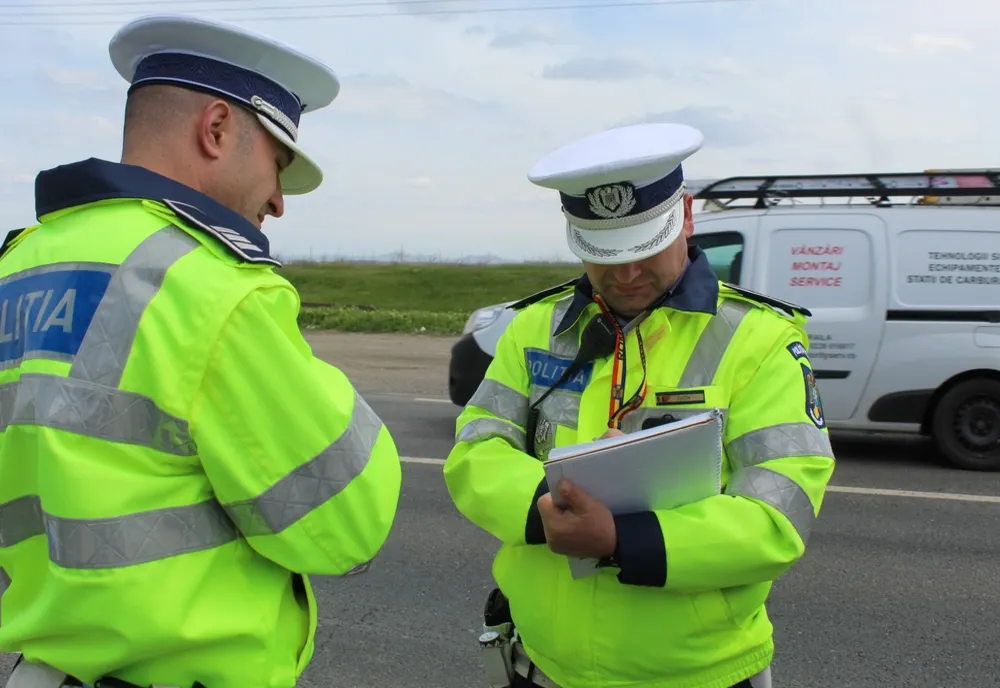 Acțiuni de tip ”Blitz” desfășurate de polițiștii rutieri brăileni pe raza orașului Ianca și a localității Șuțești