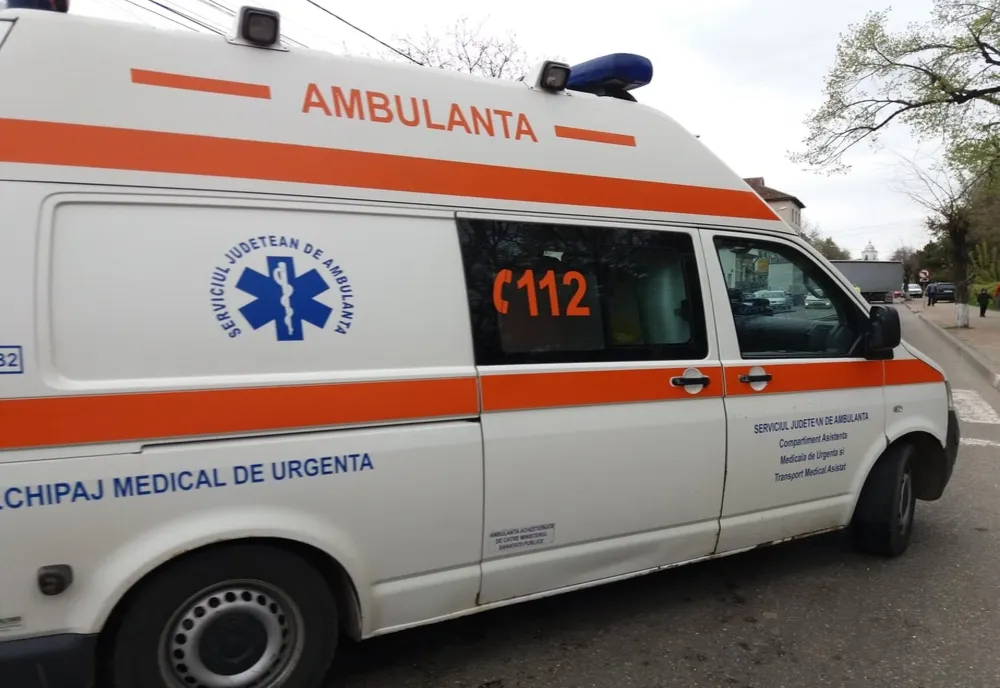 Accident în fața Spitalului 3 din Brăila