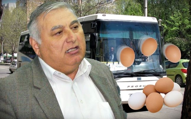 Două tinere din Brăila au aruncat cu ouă în autobuzele Braicar