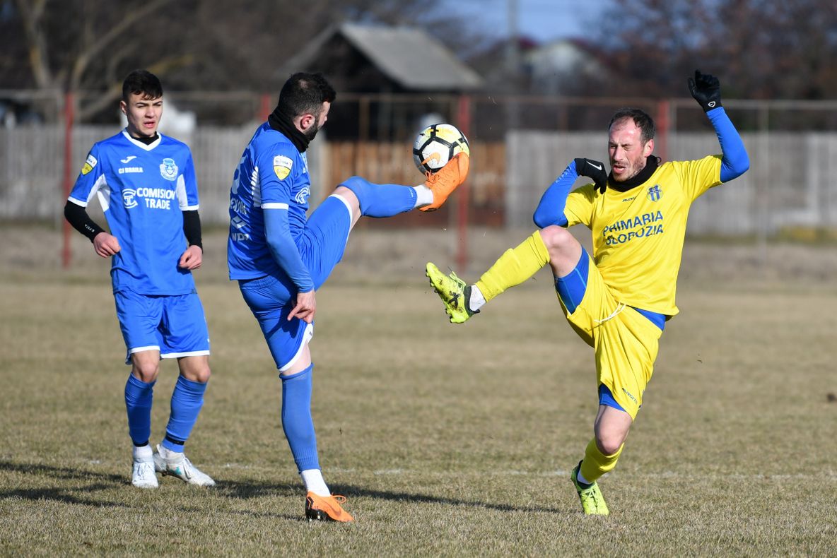 Dacia Unirea a pierdut amicalul cu Unirea Slobozia