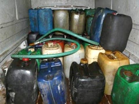 Doi brăileni depistați de polițiști cu 680 de litri de motorină cumpărată ”la negru”