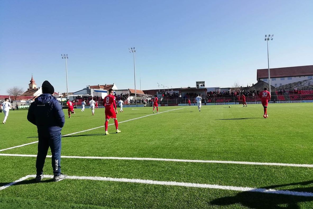 Dacia Unirea Brăila a scăpat doar cu 3 goluri primite la Arad