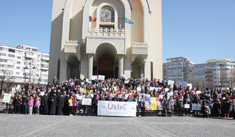 „Marşul pentru viaţă“ organizat de Arhiepiscopia Dunării de Jos la Brăila