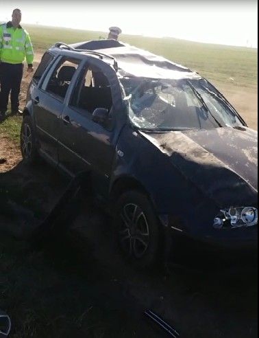 Accident cu cinci vehicule implicate între Valea Cânepii și Albina