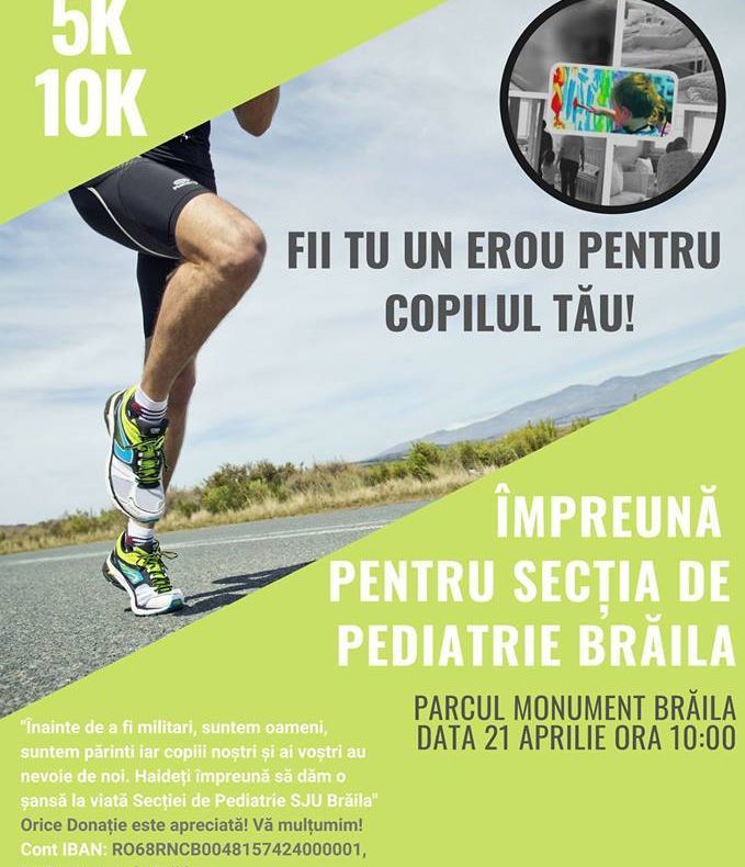 Împreună pentru Secția de Pediatrie SJU-Brăila!