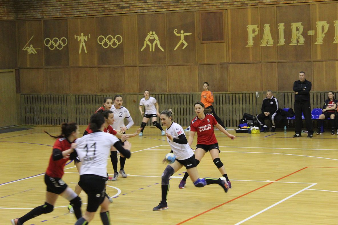 AHCM Slobozia a defilat un sfert de oră la Brăila și s-a impus cu 36-32 în fața Dunării Brăila