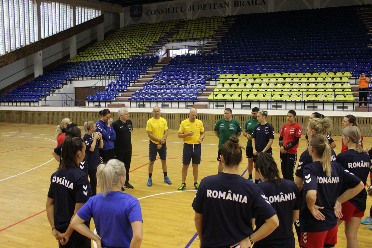 Naționala A a României se pregătește la Brăila pentru Trofeul Carpați