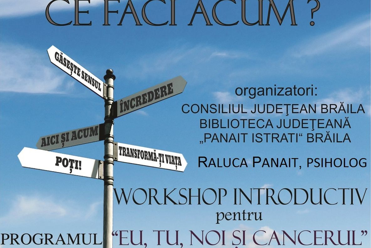 “Eu, tu, noi și cancerul”