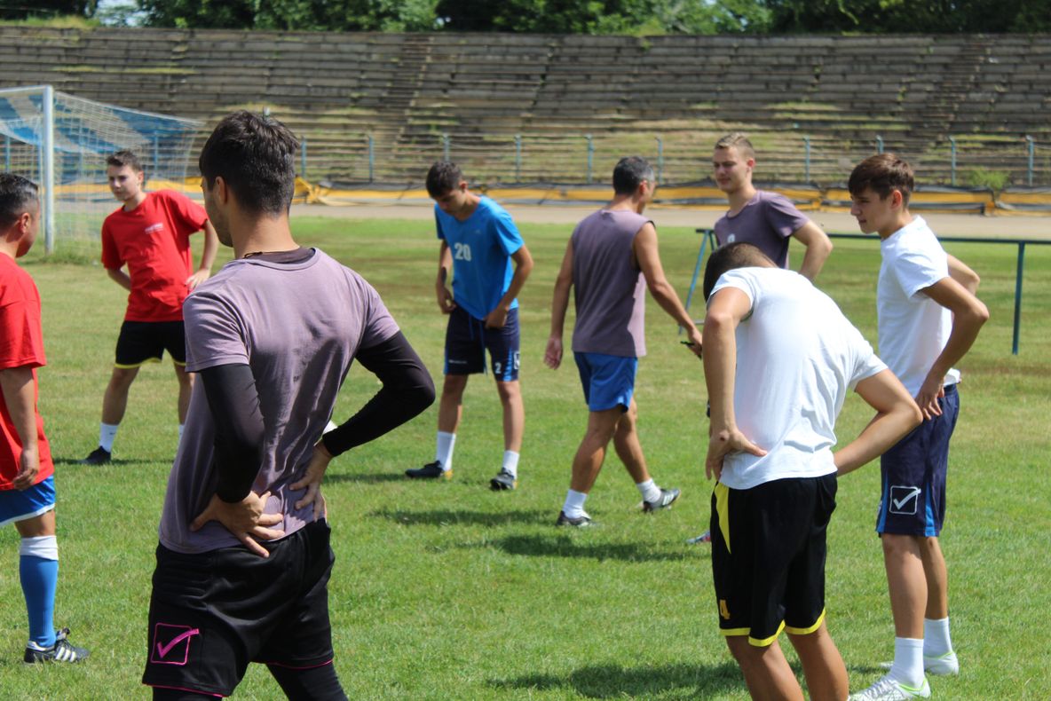 Dacia Unirea Brăila a început astăzi pregătirile sub comanda lui Florentin Petre