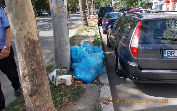 Au curs amenzile la Poliția Locală! Curățenia orașului devine o prioritate!