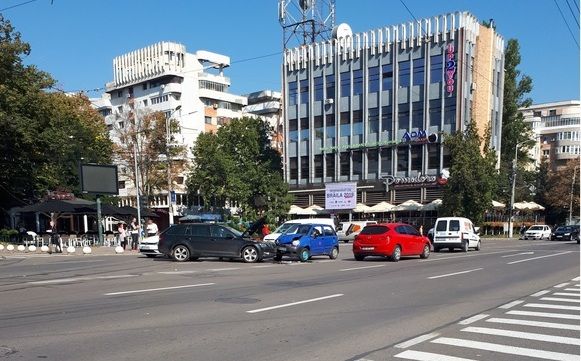 Tamponare violentă în centrul Brăilei