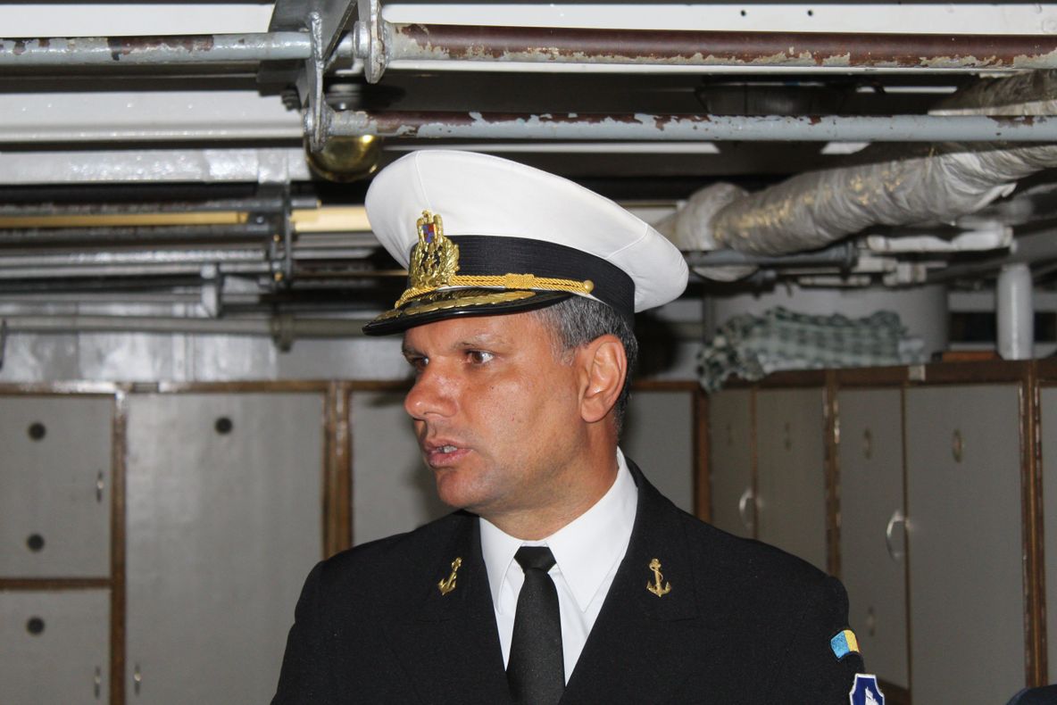 Mircea Târhoacă s-a întors la Brăila la comanda navei-școală ”Mircea”