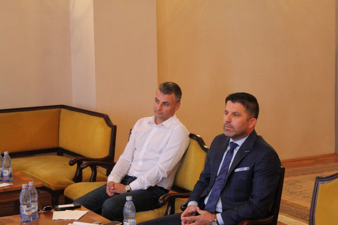 Șefa secției economice a Ambasadei Germaniei și directorul Camerei de comerț româno-germane în vizită la Brăila