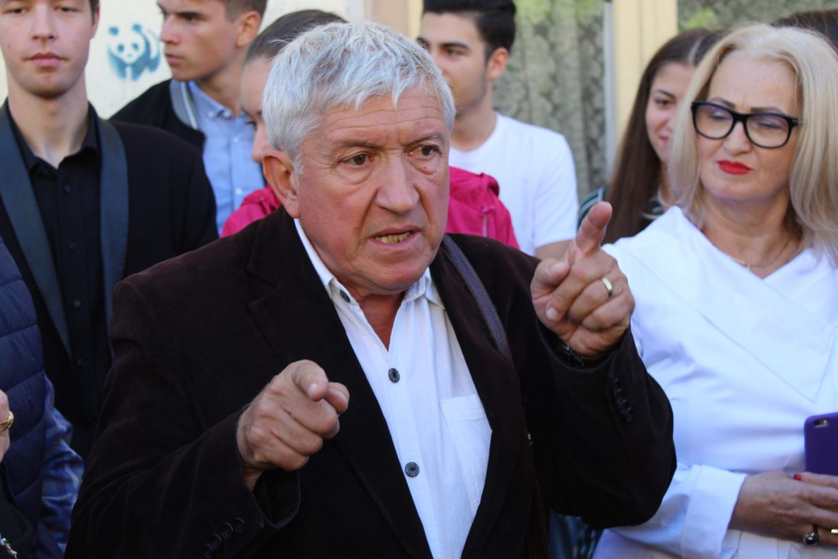 Candidatul independent Mircea Diaconu a vorbit la Brăila de o nouă doctrină ”fripturism”