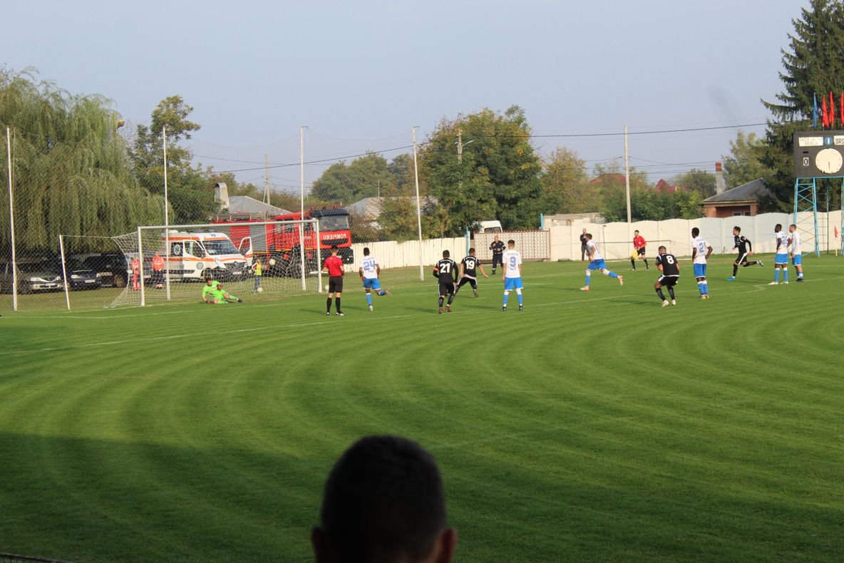 Dacia Unirea Brăila a rămas doar cu cea mai mare ratare a meciului cu Unirea Slobozia