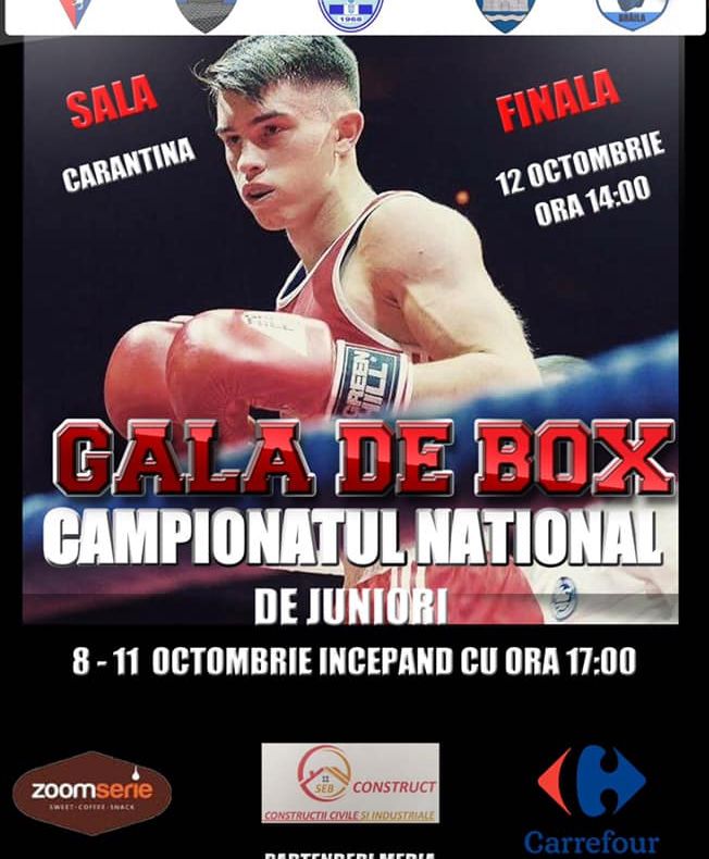 Astăzi începe campionatul național de box pentru juniori